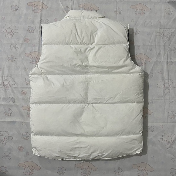 Moncler White Vest Down Jacket - Picture 6 of 6